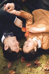 Pre-wedding photo during Autumn season