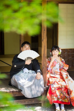Pre-wedding Kyoto Kimono